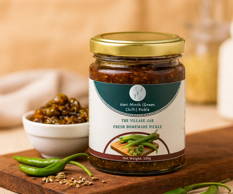 Hari Mirch (Green Chilli) Pickle